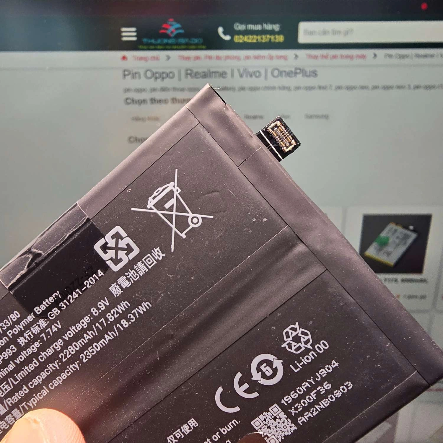 Thay Pin Oppo Reno 10 Pro Plus 5G